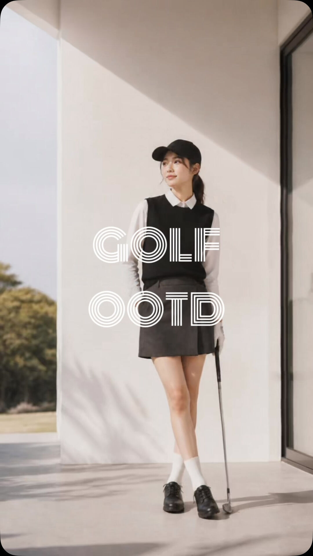 今日はどのGOLF OOTD？⛳️🤍