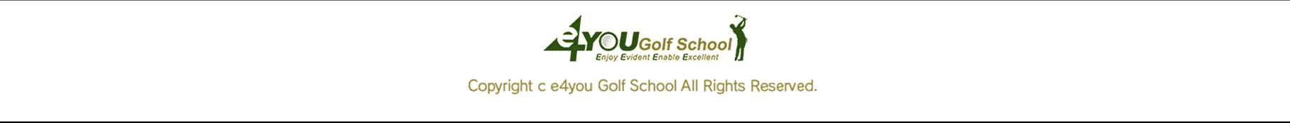 e4you Golf School